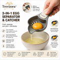 Trevizora TripleEase Egg Separator & Yolk Catcher